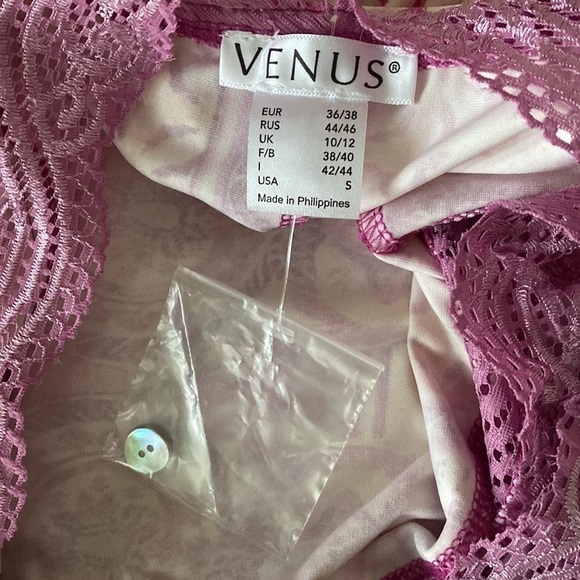 VENUS Pink Open Back High Low Dress size S - Picture 4 of 4